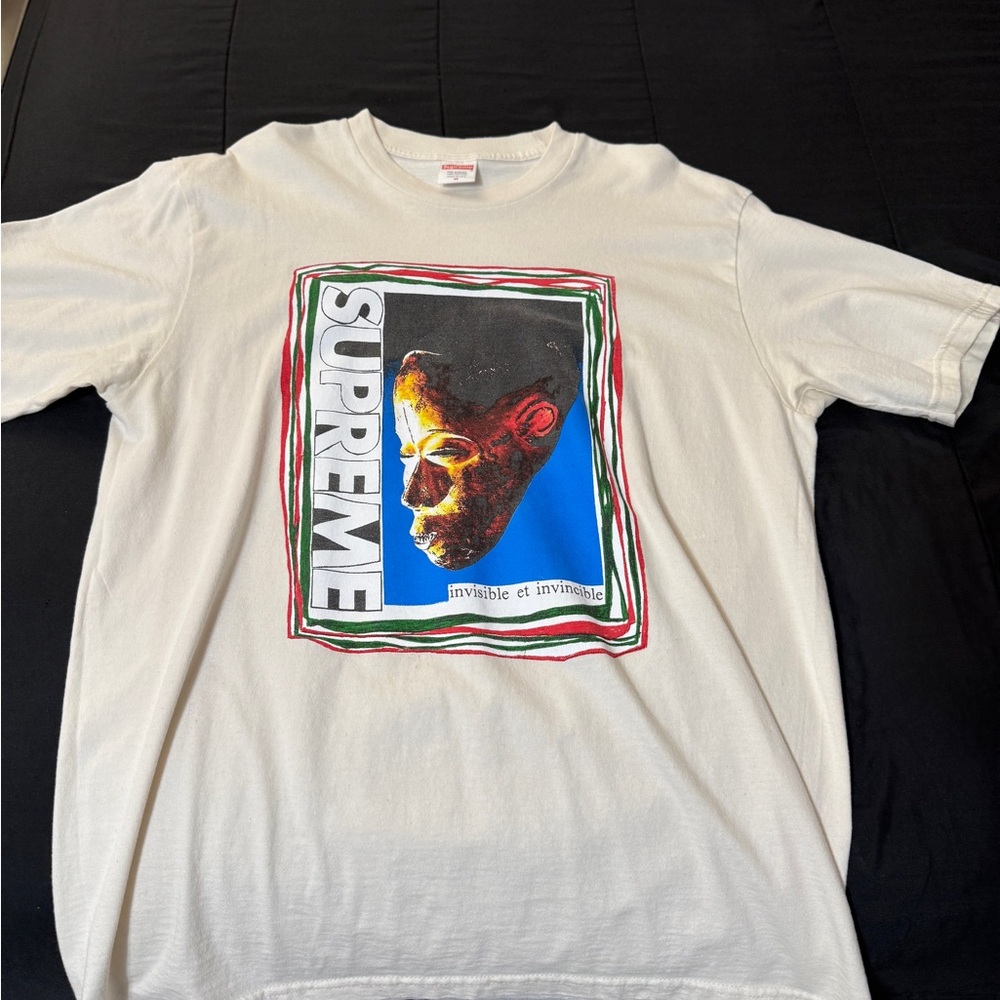 Supreme White Graphic T-Shirt